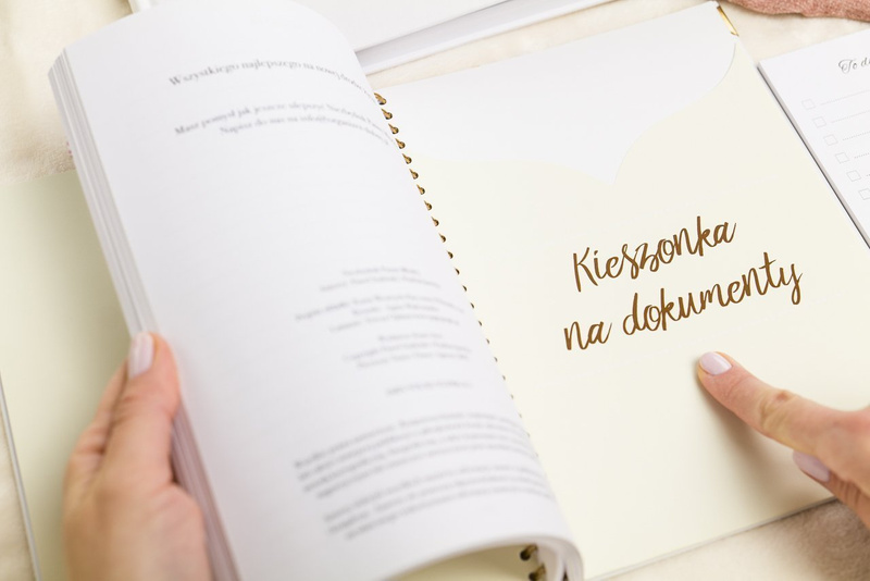 Zestaw Planer Ślubny - Oprawa Limitowana + Księga Gości 