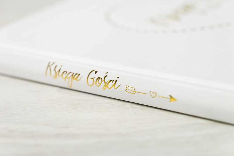 Księga Gości - Złota (A4)