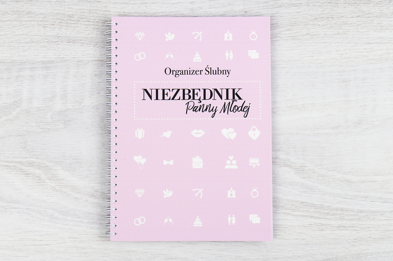 Zestaw Planer Ślubny - Oprawa Spiralna + Księga Gości